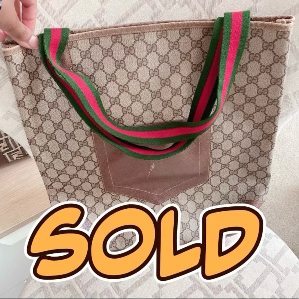 Gucci tote bag SOLD ✨✨